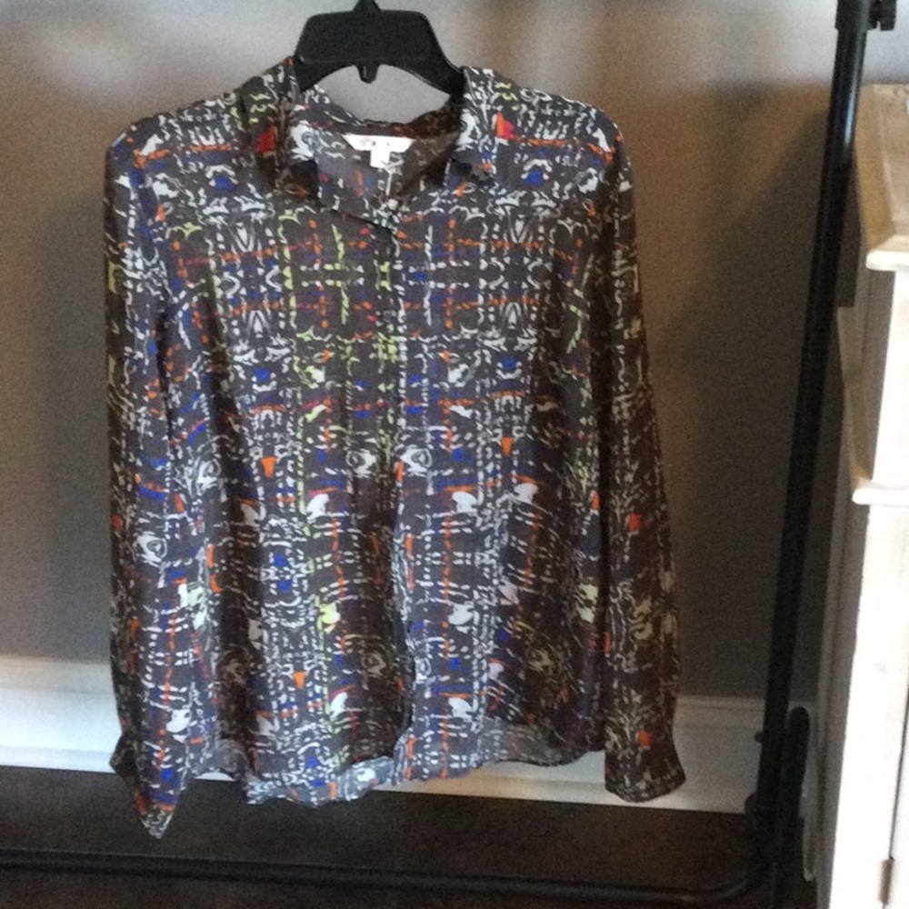 Chic Multicolor Patterned Top
